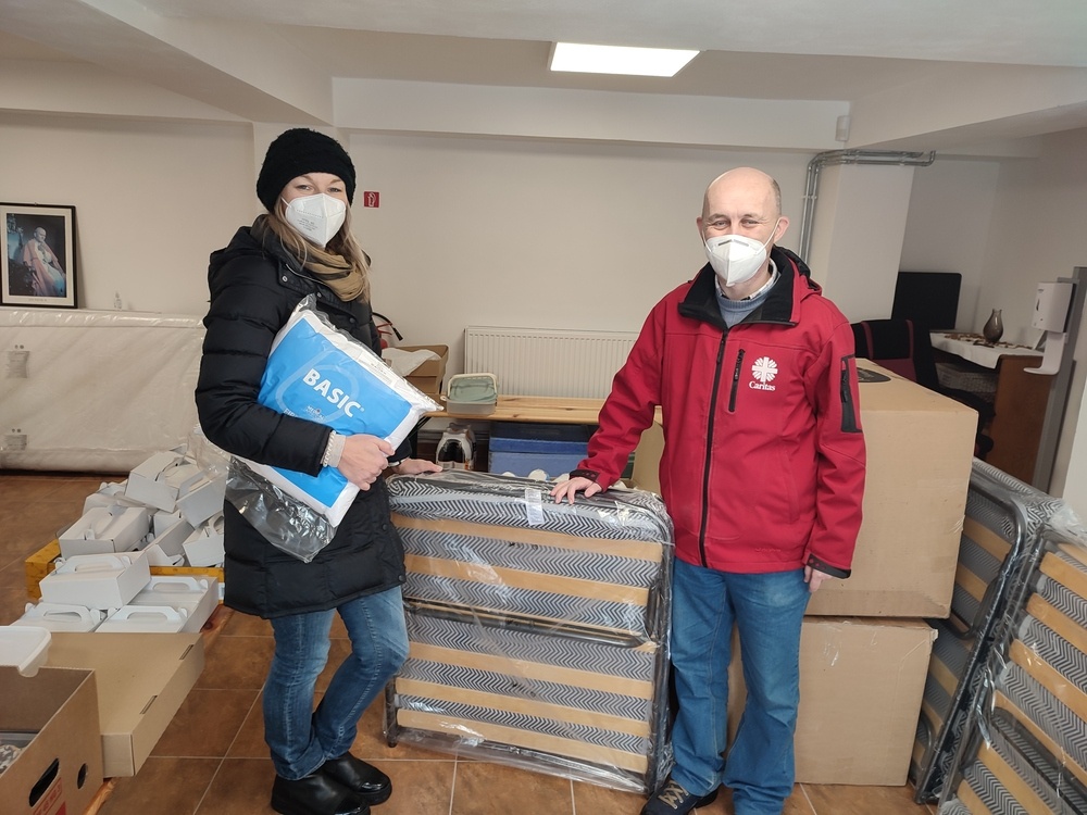 Počas vianočných sviatkov sme obdarovali Diecéznu charitu